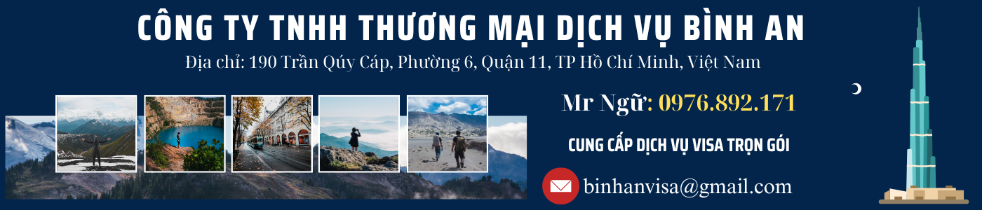 dịch vụ làm visa Đài Loan du lịch, công tác, thăm thân dễ dàng