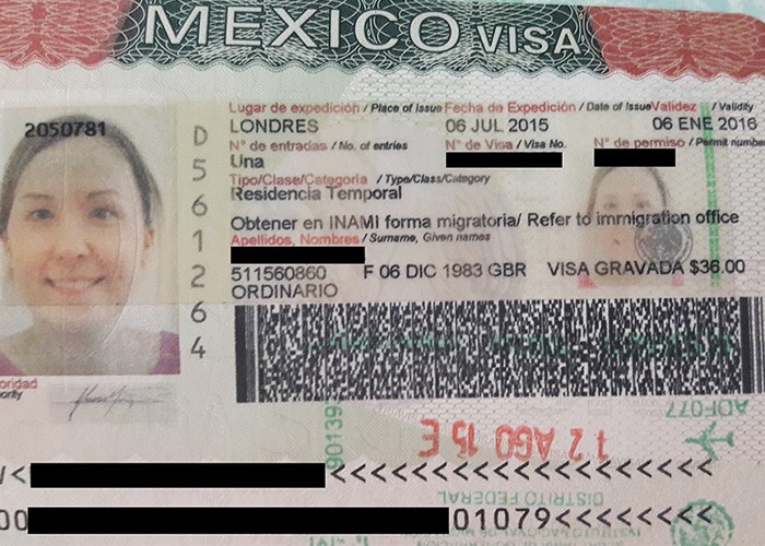 VISA MEXICO