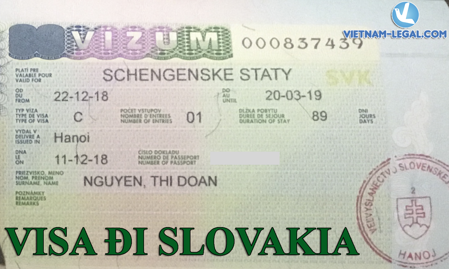 VISA SLOVAKIA