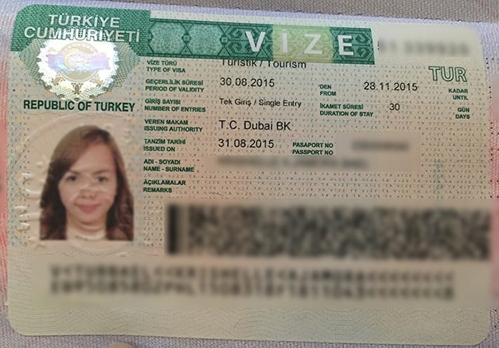 VISA THỔ NHỈ KỲ