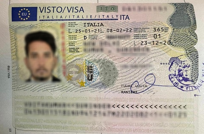 VISA Ý